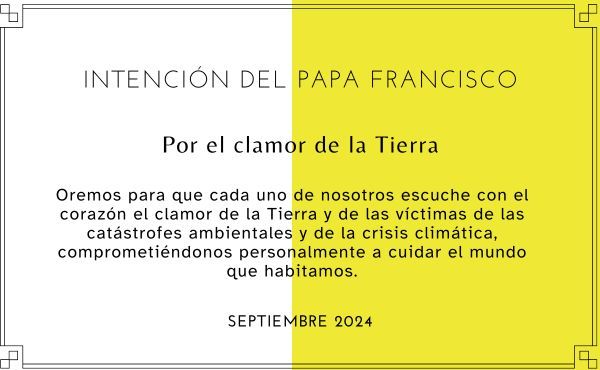 Intención mensual de oración del Papa Francisco para septiembre de 2024.