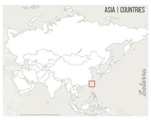 mapa de Asia