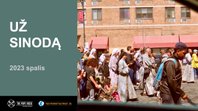Intención Papa Francisco Octubre | Por el Sínodo de la Sinodalidad
