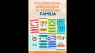 Ocho claves para aprovechar el verano en familia