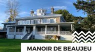 Manoir De Beaujeu facing St-Laurence river.