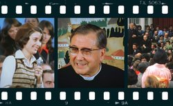Setkání zakladatele Opus Dei v Barceloně v roce 1972 během jeho katechetické cesty po Śpanělsku