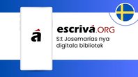 Escriva.org Webbsida med den helige Josemarías verk