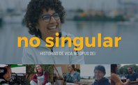Capa de No Singular, histórias de pessoas relacionadas com o Opus Dei