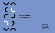 Q&A: Ordinary General Congress 2025
