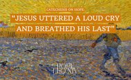 Catechesis on hope: "Jesus uttered a loud cry and breathed his last"