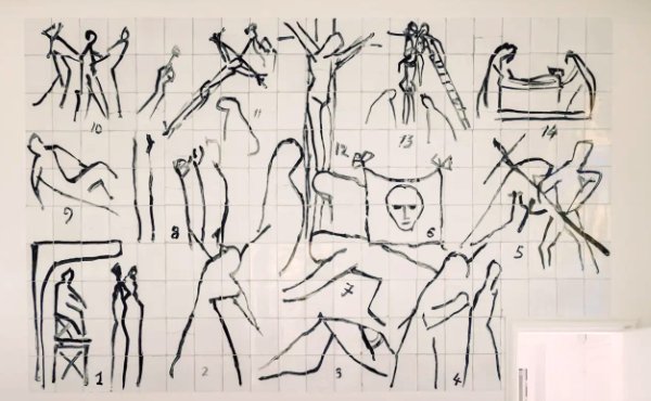 Via Crucis de san Josemaría. Imagen obra de Henry Matisse. Capilla del Rosario de Vence (1951)