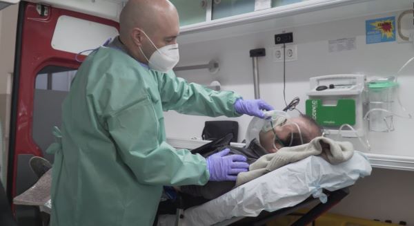 Tiago trabaja desde hace más de 15 años en Urgencias Médicas