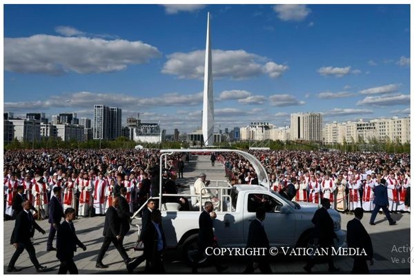 Santa Misa con el Papa Francisco en la Expo