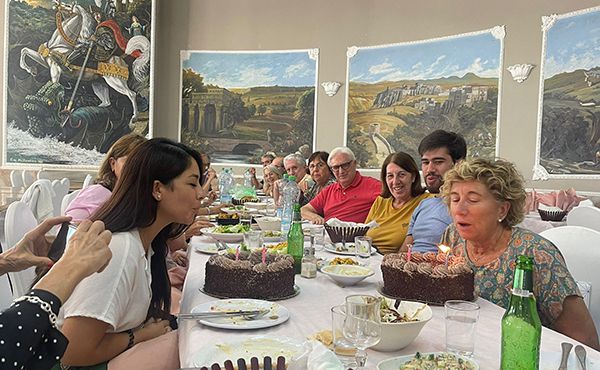 També va haver temps de celebrar els aniversaris d'algunes cooperadores