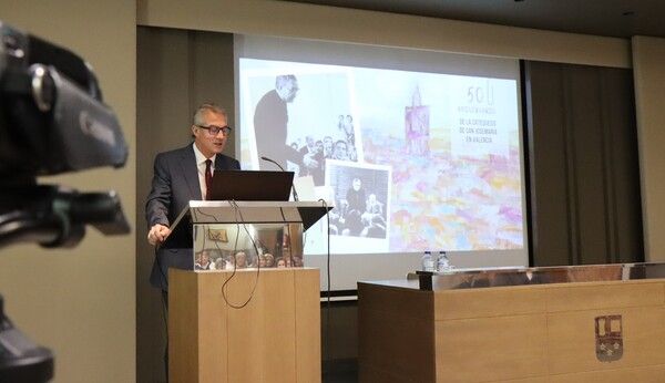 Jesús Gil presenta el recorrido virtual de san Josemaría en Valencia