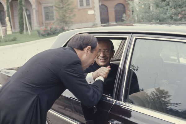 D. Iñaki despide a don Álvaro, el 21 de septiembre de 1975