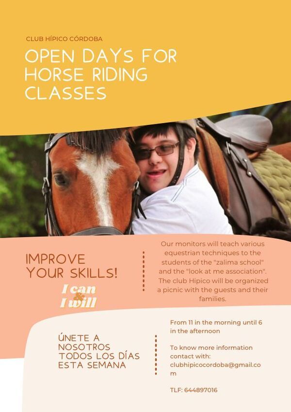 Cartel para difundir uno de los proyectos que han trabajado las alumnas