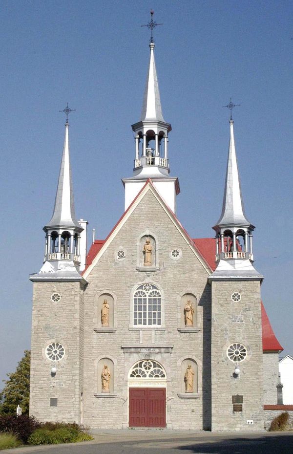 L'église de la Paroisse Sainte-Famille de l’Île d’Orléans (Photo: Denise Morneau)