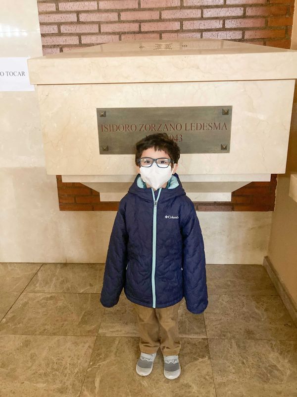 Mi hijo Rafael lsidoro, quien lleva ese nombre en agradecimiento a Isidoro Zorzano.