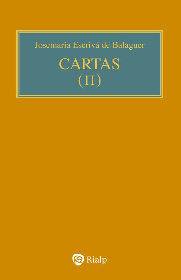 Portada de Cartas II (edición rústica)