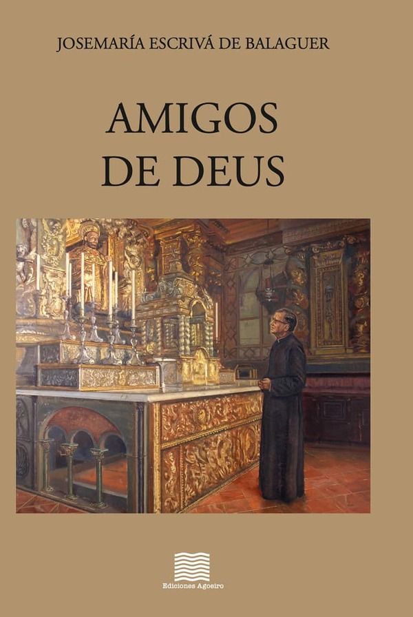 Portada de "Amigos de Dios" en gallego