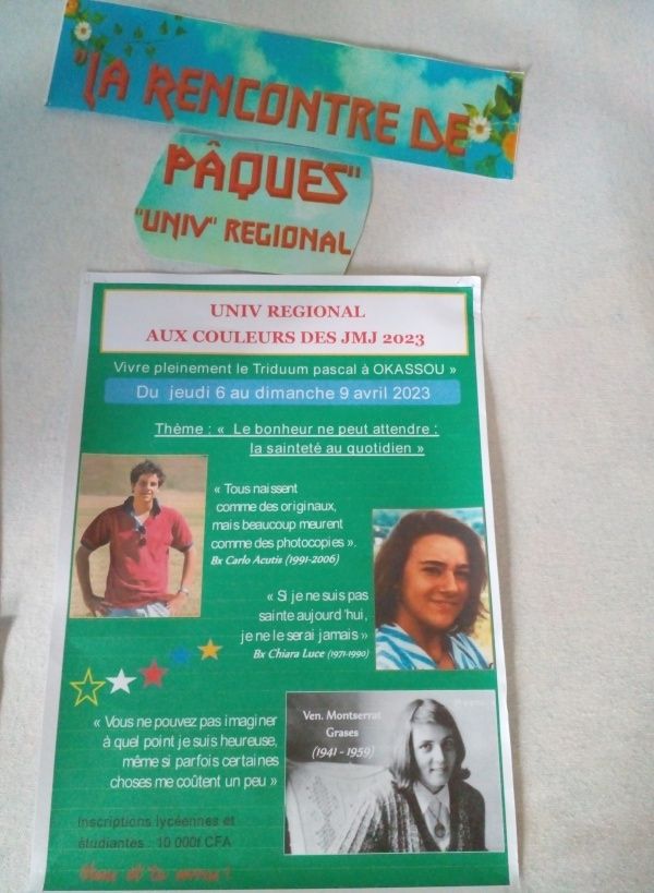 L'affiche d'UNIV REGIONAL 2023