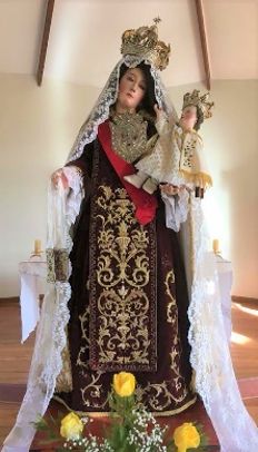 Imagen más antigua en Chile, del año 1642. Se venera en la Parroquia de San Agustín, en Concepción.