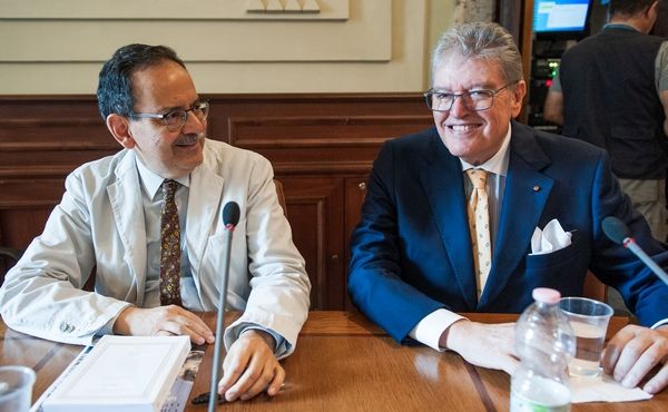 Rafael Jiménez Cataño y Fidel Sebastián Mediavilla