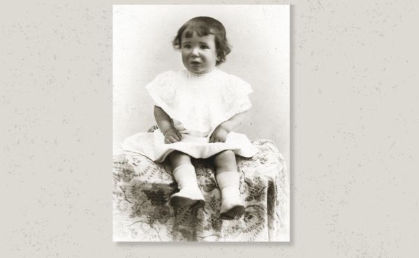 Fotografía de san Josemaría de pequeño