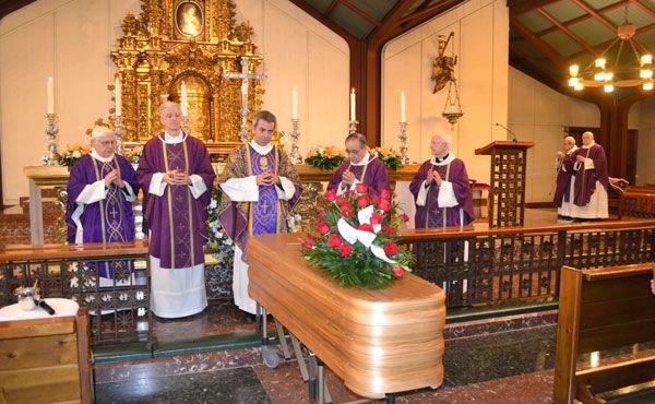 El seu funeral es va celebrar el divendres 19 d'abril a l'Oratori de Santa Maria de Bonaigua.