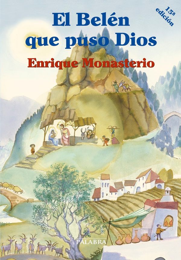 Portada del libro en papel "El Belén que puso Dios"
