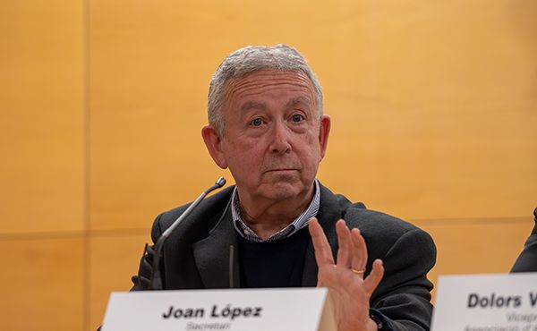 Joan López, secretari de l'associació Amics d’Abancay