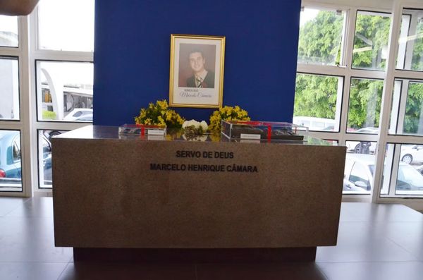 Santuario donde reposa Marcelo Câmara