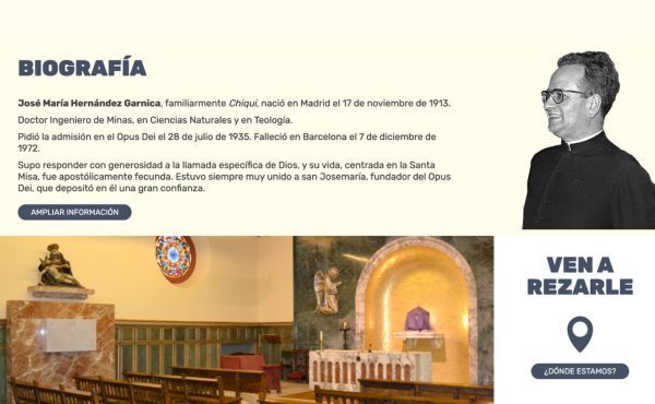 Captura de la nueva web: amigosdechiqui.org