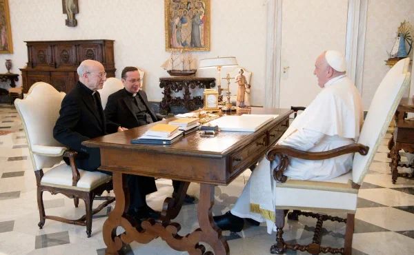 Fotografia de l'audiència del Papa Francesc (3 de juny de 2023).