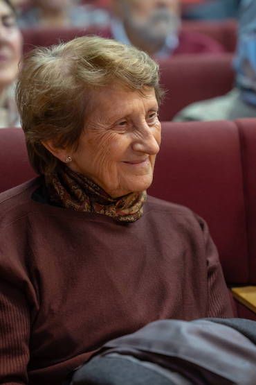 María Luisa y Carlos Ortiz de Landázuri, otros hijos del matrimonio protagonista, también asistieron al acto.