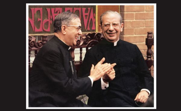 São Josemaria e Dom Álvaro del Portillo. Guatemala. 19 de fevereiro de 1975