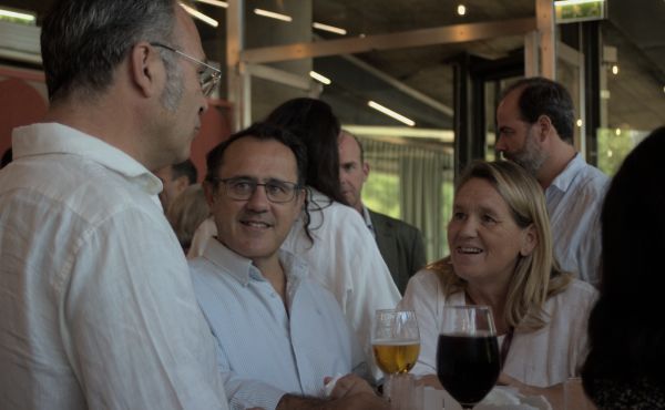 A mediodía, hubo un espacio de picoteo y networking.