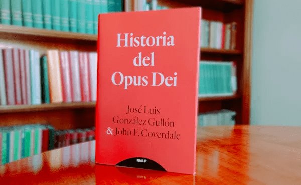 Portada del libro “Historia del Opus Dei”