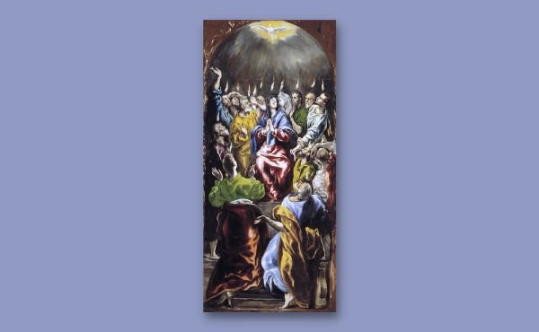 Pentecostés, El Greco, Museo del Prado.