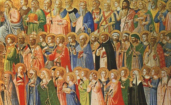 Versammlung vieler Heiliger