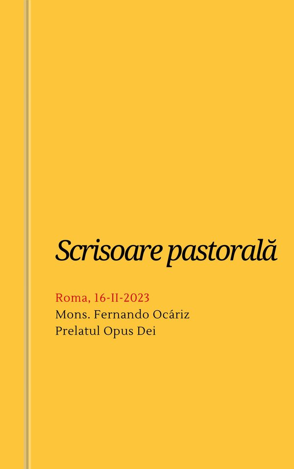 Scrisoarea Prelatului despre fraternitate