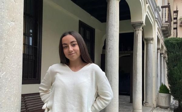 Elena Rodríguez, en el Colegio Mayor Alsajara