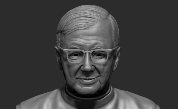 La primera imagen en 3D de San Josemaría