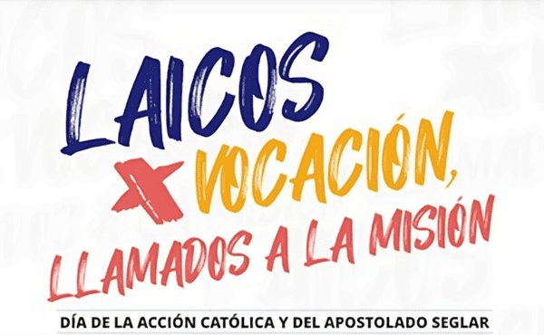 Cartel del mensaje de los obispos españoles para el Día de la Acción Católica y del Apostolado Seglar