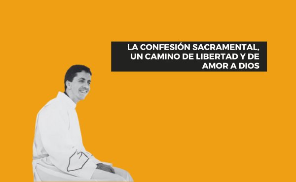 Sacerdote sentado en el confesionario