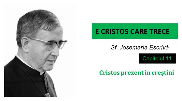 Cristo presente en los cristianos (Domingo Resurrección)