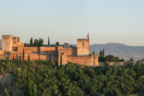 Vista de la Alhambra de Granada