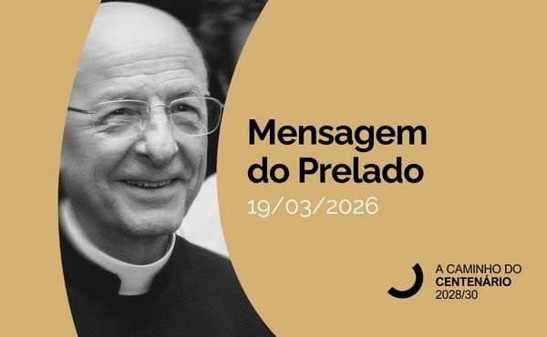 Portada mensaje marzo prelado del Opus Dei