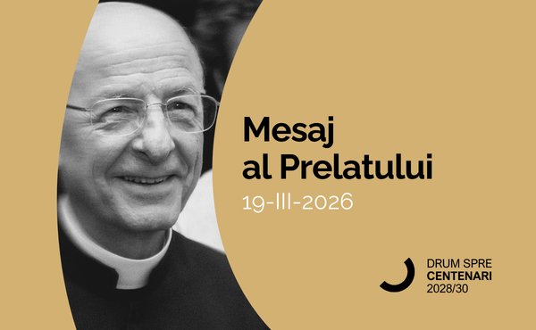 Portada mensaje marzo prelado del Opus Dei