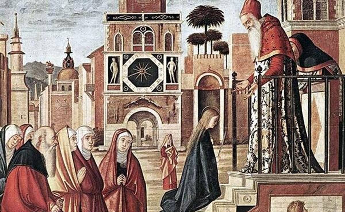 玛利亚的一生 三 献圣母于圣殿 主业团 玛利亚的一生 三 献圣母于圣殿 主业团